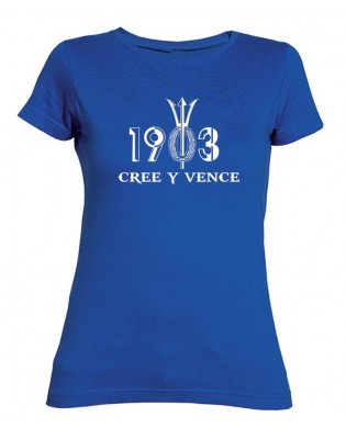 Camiseta chica "CREE Y VENCE"
