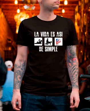 Camiseta "La vida es muy...