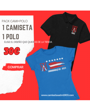 Oferta Pack 1 Camiseta+ 1 Polo