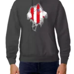 Sudadera El Escudo Grabado en el Corazón