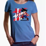 Camiseta chica Goku del Atleti