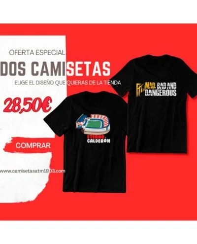 Pack Oferta de dos camisetas