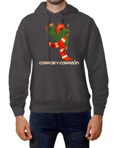 Sudadera Coraje y Corazón