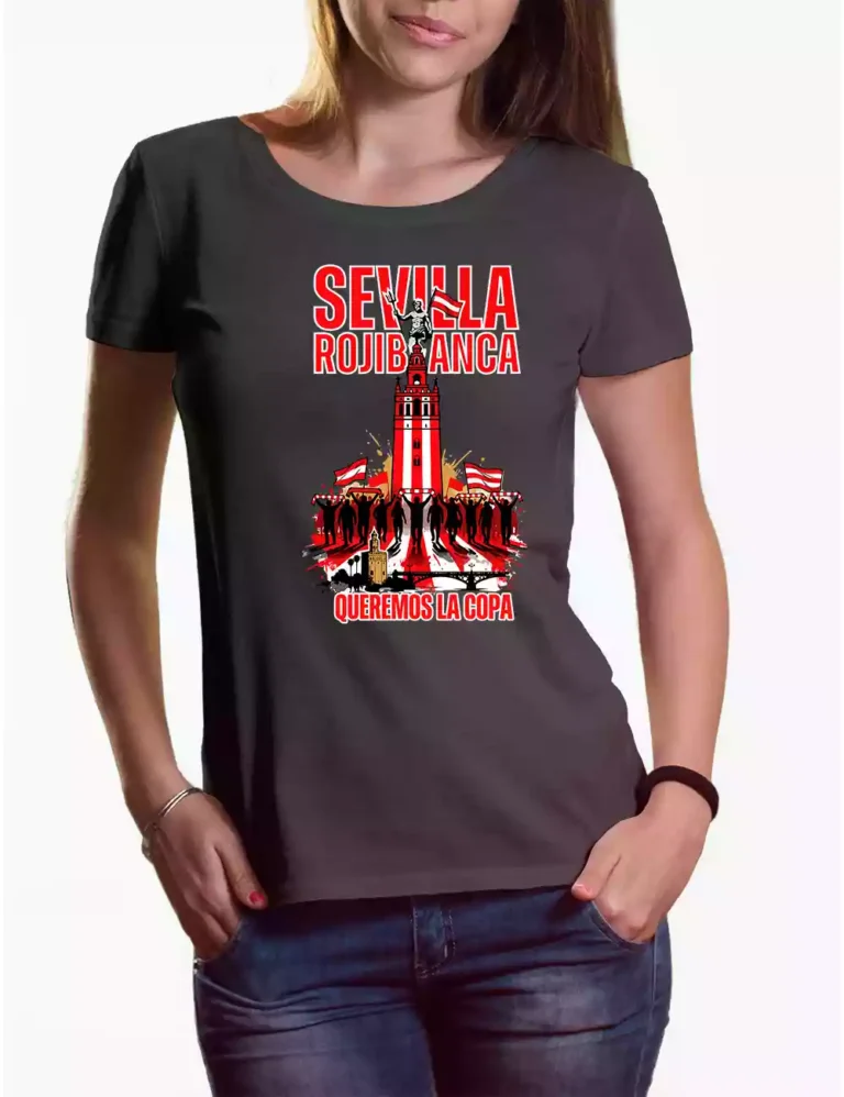Camiseta chica Atleti Final Copa Sevilla
