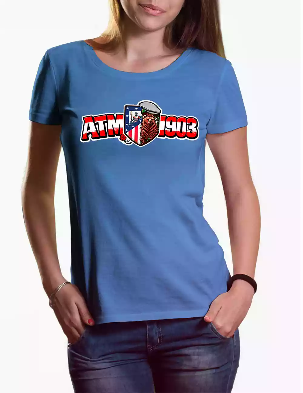 Camiseta chica ATM1903 MADRID
