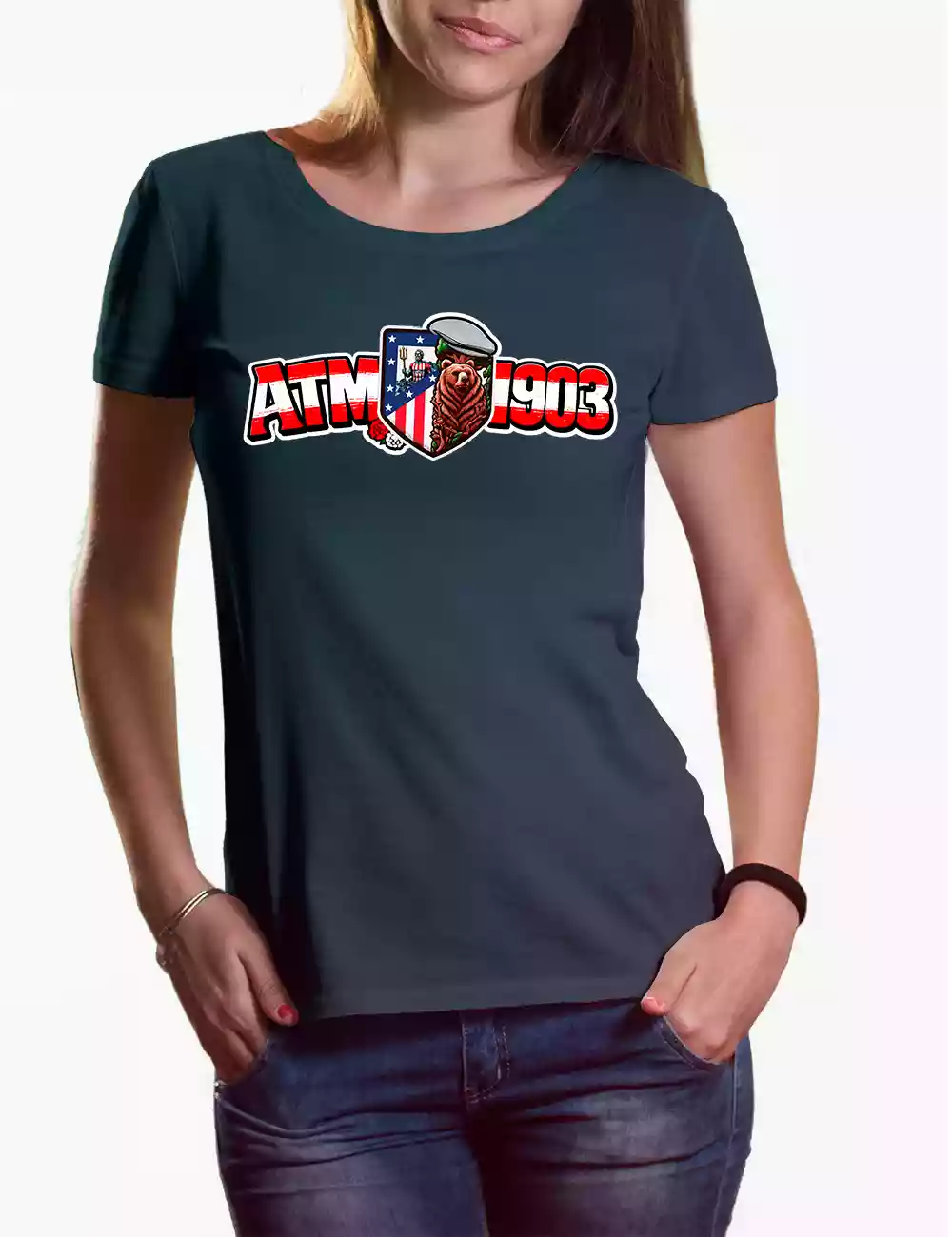 Camiseta chica ATM1903 MADRID - Imagen 2