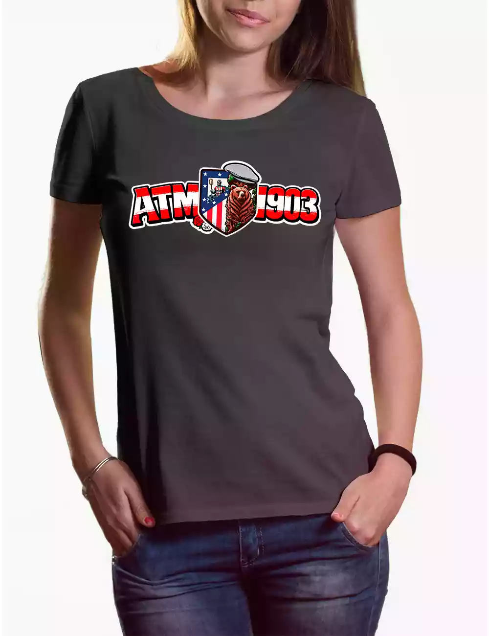Camiseta chica ATM1903 MADRID - Imagen 3