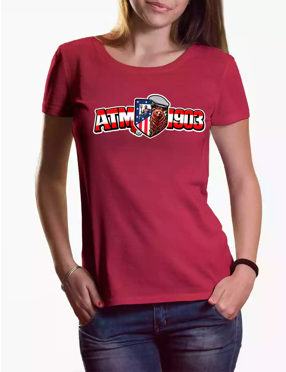 Camiseta chica ATM1903 MADRID - Imagen 4