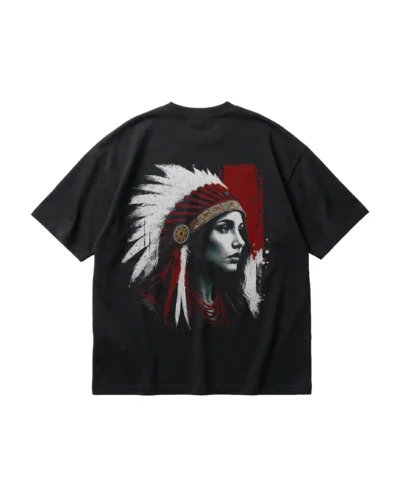 Camiseta Oversize Jefa India