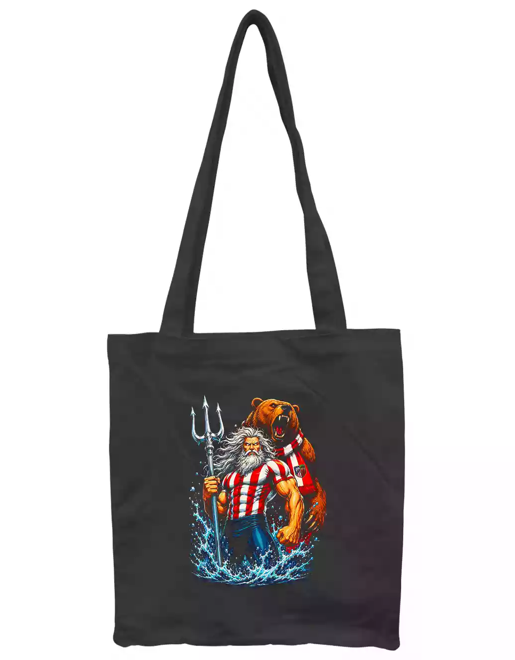 Totebag Neptuno con Osos del Atleti