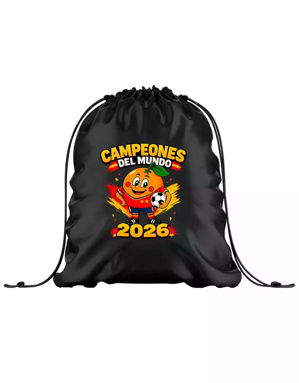 Mochila Naranjito Campeón del Mundo 2026